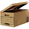 Fellowes 4472205 säilytyslaatikko säilytyslaatikko musta, ruskea suorakaiteen muotoinen paperi (4472205)