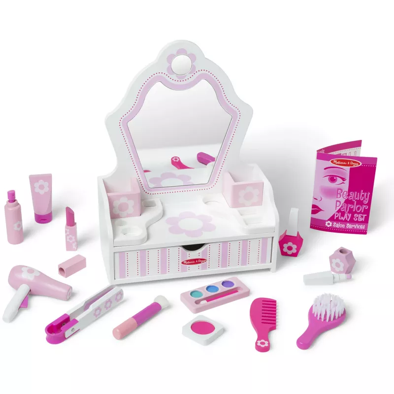 Melissa & Doug - kauneussalonki setti, roolileikki
