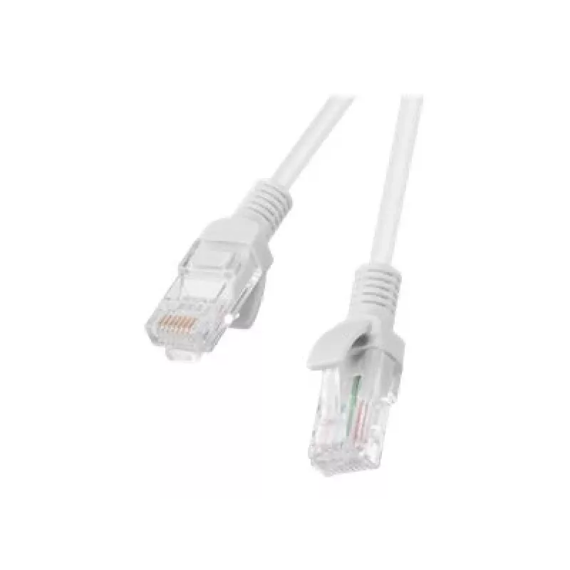Lanberg PCU5-10CC-1000-S verkkokaapeli 10 m Cat5e U/UTP (UTP) harmaa (PCU5-10CC-1000-S)