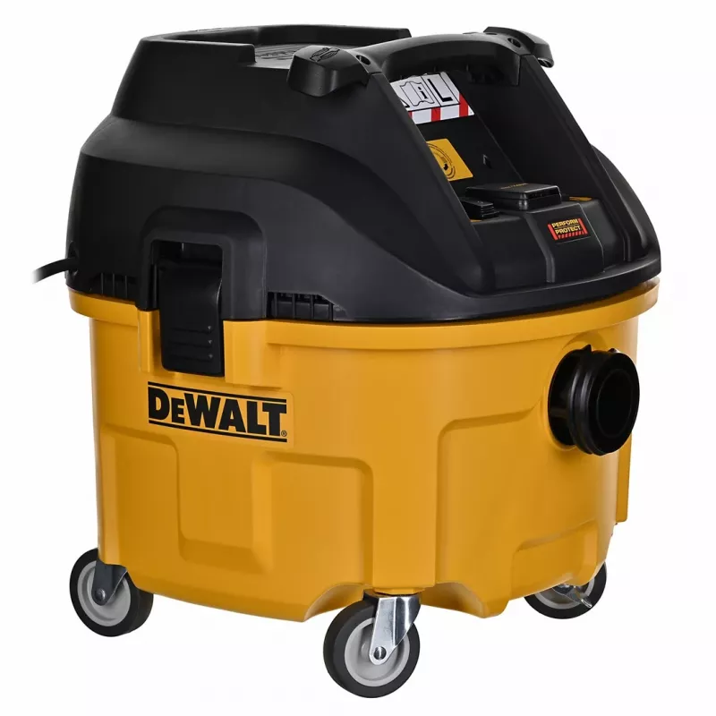 DeWALT DWV901L pölynimuri musta, keltainen 30 L 1400 W