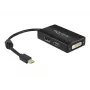 Kaapeli DeLOCK 0,16 m DisplayPort HDMI DVI Mini DisplayPort