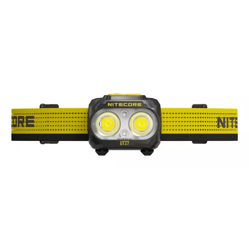 Nitecore UT27 MCT musta, keltainen otsalamppu-LED