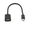 TB kaapeli OTG USB AF - USB C 15cm musta (AKTBXKU4PAC015B)