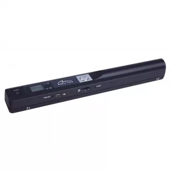 Kynäskanneri MEDIA-TECH MT4090, musta, LED-näyttö, USB 2.0, MicroSD, AAA-paristo