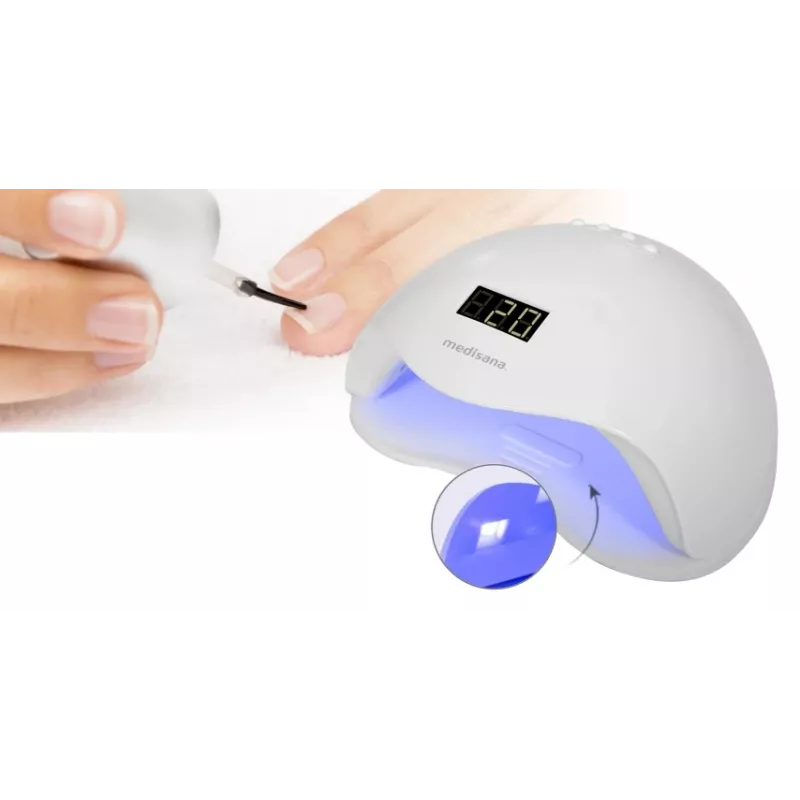 Medisana ND 880 UV/LED-kynsilamppu valkoinen