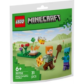 Bricks Minecraft 30732 Alexin nuotioyhteenotto