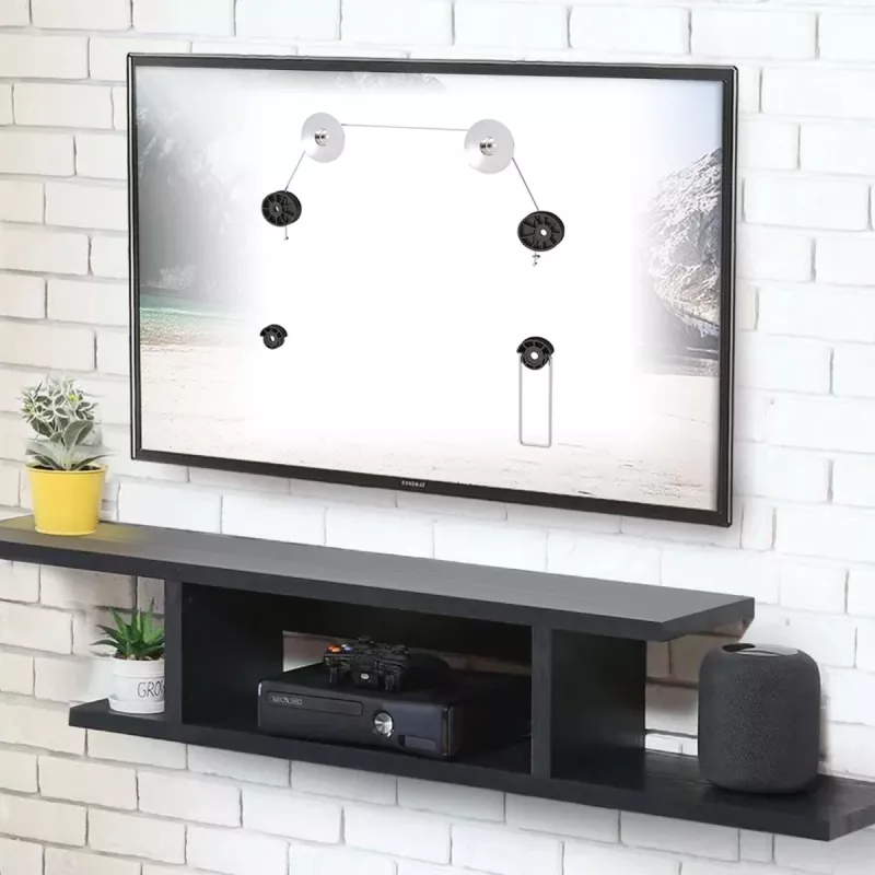 Maclean MC-557B erittäin ohut television seinäteline, 37–70 tuumaa, enintään 50 kg, VESA enintään 800x400