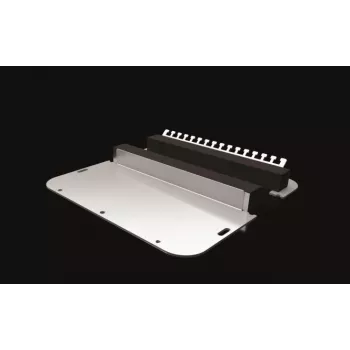 Läpivientilevy Rittal 1182.080 ruostumaton teräs 301x221 mm