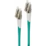 ALOGIC LCLC-0.5-OM4 kuituoptinen kaapeli 0,5 m LC turkoosi (LCLC-0.5-OM4)