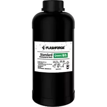 3D-tulostin UV/LCD standardi vihreä hartsi 1 L Flashforge 405 nm
