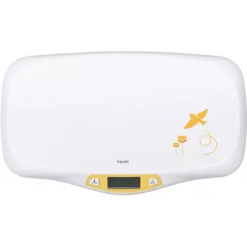 Vauvavaaka Beurer BY80 - digitaalinen vauvavaaka, 20 kg, 5 g, valkoinen/keltainen