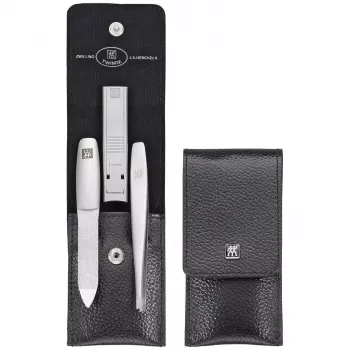 Manikyyri-pedikyyri-lahjasarja ZWILLING 97119-004-0 musta ruostumaton teräs 4 kpl