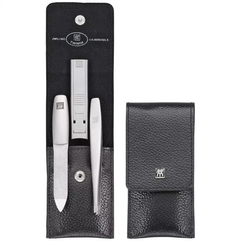 Manikyyri-pedikyyri-lahjasarja ZWILLING 97119-004-0 musta ruostumaton teräs 4 kpl