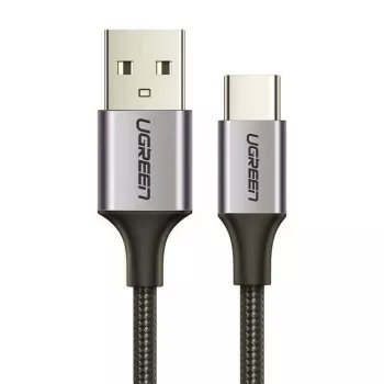 Ugreen USB-A/USB-C QC 3.0 3A 2m US288 kaapeli (harmaa)