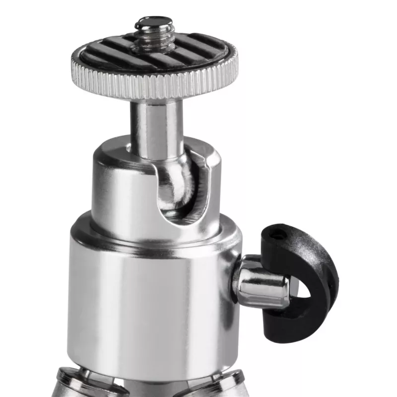 Hama Mini Tripod Ball L -minijalusta, hopea (00004551)