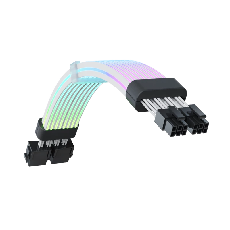 Gamemax | virtalähteen jatkokaapeli | VGA/CPU 2x8PIN-B | musta