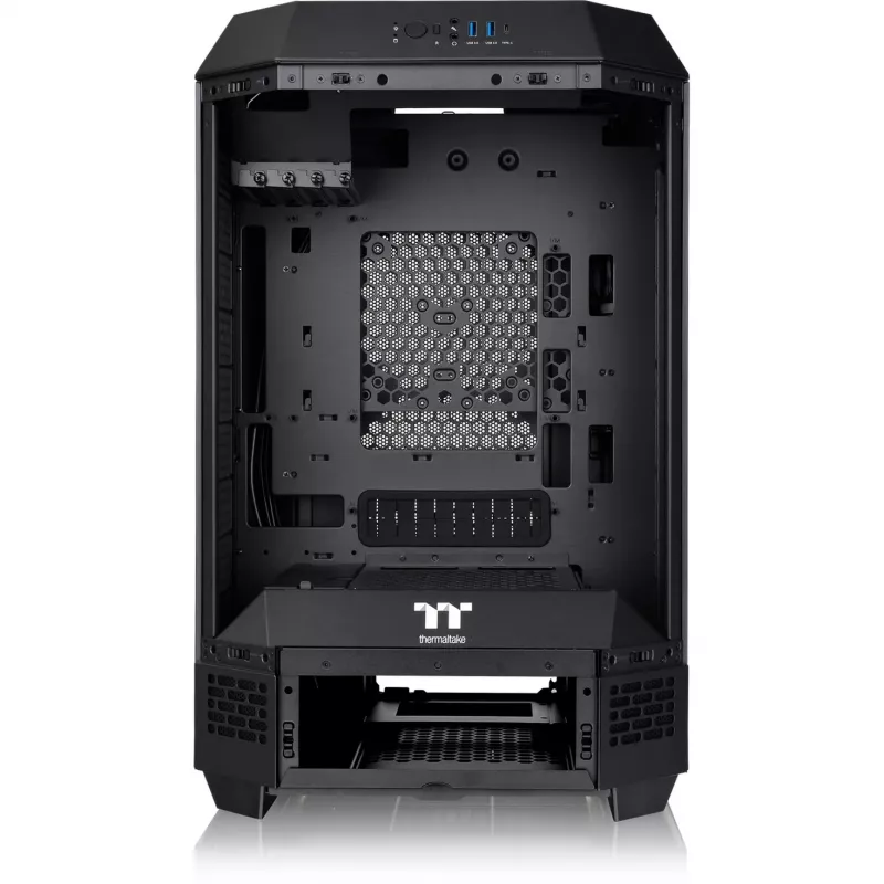 Thermaltake The Tower 300 Black Micro Tower Tempered Glass PC Gaming -kotelo