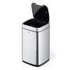 Durable TOUCH 12L suorakaiteen muotoinen ruostumaton teräs hopea musta