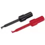 Mittausanturisarja Voltcraft 108542, 2 mm liitin, CAT I, musta ja punainen