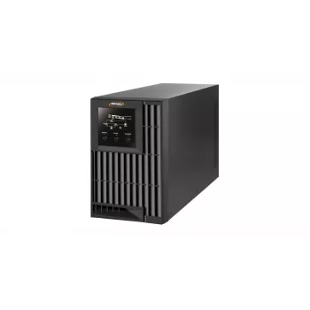 Infosec E4 Value 1000 keskeytymätön virransyöttö (UPS) kaksoismuunnin (Online) 1 kVA 3 AC-lähtöä