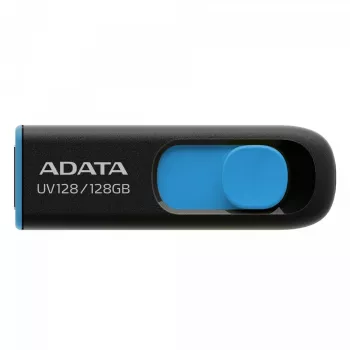 ADATA DashDrive UV128 128GB USB-muistitikku USB Type-A 3.2 Gen 1 (3.1 Gen 1) musta, sininen