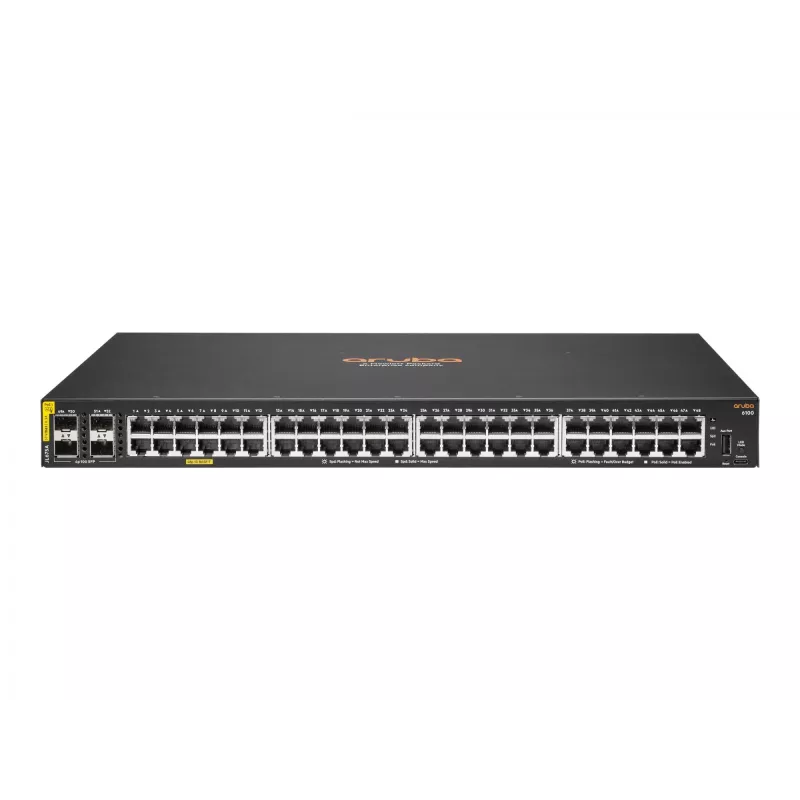Hallittava kytkin HPE Aruba Networking Aruba 6100 48G PoE 4SFP+ 370W