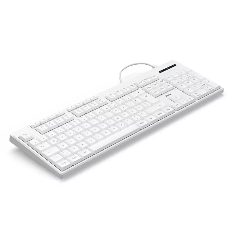 Johdollinen näppäimistö Hama CK-200 USB valkoinen