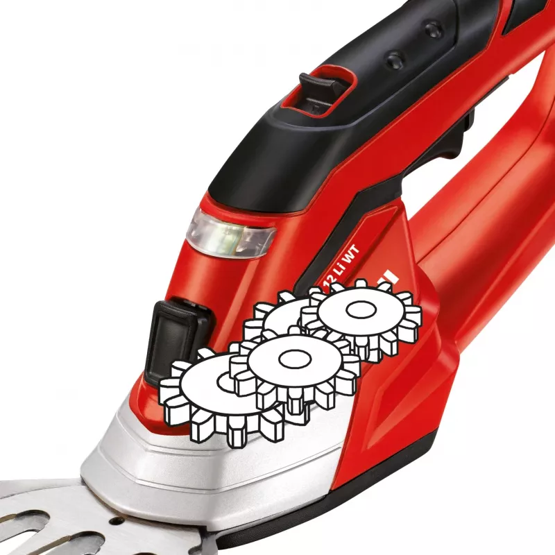 Einhell GE-CG 12 Li akkukäyttöinen ruohosakset 12 V litiumioni (Li-Ion) musta, punainen, hopea