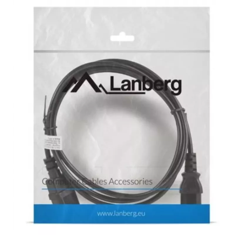 Virtakaapeli Lanberg CA-C13E-10CC-0018-BK musta 1,8 m