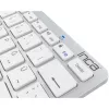 Langaton näppäimistö Inca IBK-569BT Bluetooth 78 näppäintä metallinen hopea