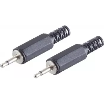 Kaapeliliitin ShiverPeaks BS51300-2 2,5 mm musta uros 2 kpl