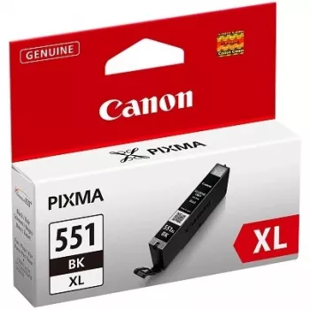 Canon CLI-551XL BK mustekasetti 1 kpl alkuperäinen suuri (XL) valoteho valokuvamusta