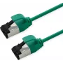 ROLINE S/FTP -patchkabel Cat.8.1, ohut, PoE, vihreä, 0,3 m (21.15.3436)