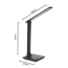 LED-työpöytävalaisin 9W Qi-laturi Maclean MCE616B