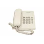 Panasonic KX-TS500PDW langallinen puhelin, seinäkiinnitettävä, äänitaajuus-/pulssivalinta, valkoinen