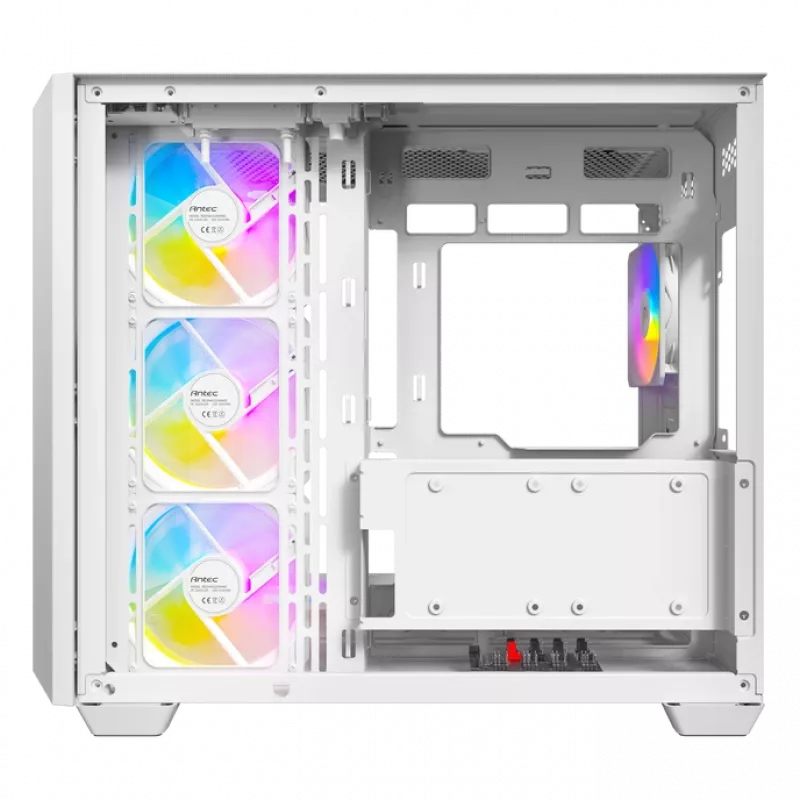 Antec C5 - Midi-Tower - PC - valkoinen - ATX - ITX - Micro-ATX - lasi - muovi - teräs - 3x 120 mm (0-761345-10034-2)