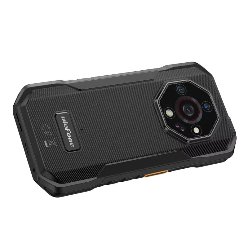 Ulefone Armor X32 Pro 5G älypuhelin, 5,65 tuumaa, 8 GB RAM, 256 GB, IP69K, Android 14, Future Black
