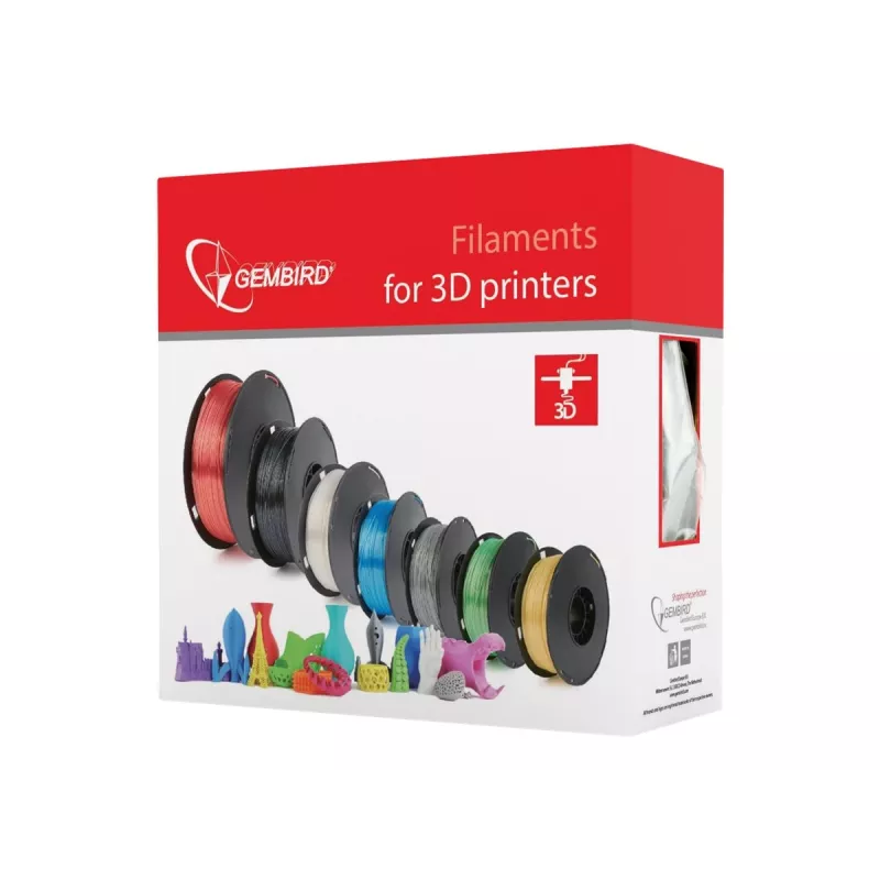 3D-tulostusmateriaali Gembird 3DP-PLA1.75-02-MAR