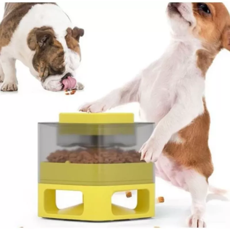 Doggy Village MT7130Y lemmikin autobuffet keltainen