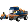 LEGO CITY 60491 Moottoripyöränkuljetusauto