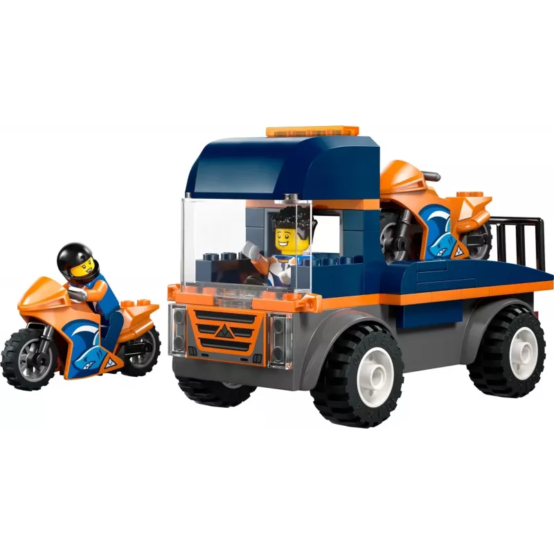 LEGO CITY 60491 Moottoripyöränkuljetusauto