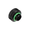 Fitting BitsPower BP-MBEML14 messinkinen nestjäähdytysliitin, musta, 14 mm