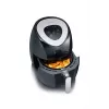 Severin 2430 Single 3,2 l erillinen 1 500 W kiertoilmakypsennin musta, ruostumaton teräs