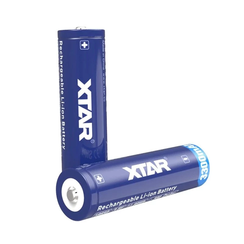 Paristo 18650 3,6V Li-ion 3300 mAh suojattu