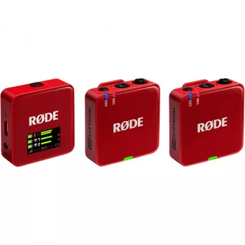 RØDE Wireless GO III Red - langaton mikrofonijärjestelmä (punainen)