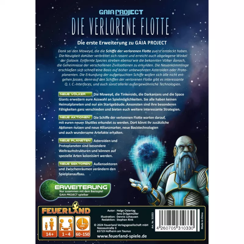 Gaia Project: The Lost Fleet, lautapelin lisäosa