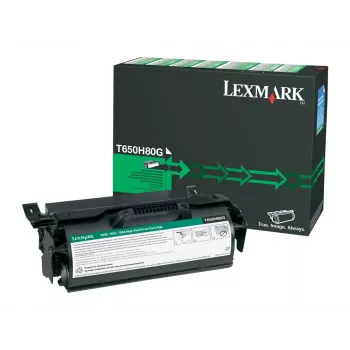 Värikasetti Lexmark T650H80G 30 000 sivua musta