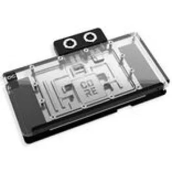 Vesijäähdytin Alphacool Core RX 9070 XT Nitro+ läpinäkyvä/kromi taustalevyllä