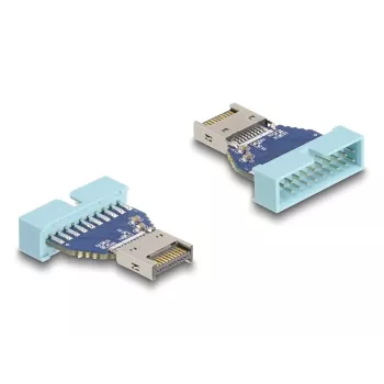 DeLOCK USB-sovitin urosliitin naarasliittimeen sisäiseen USB Type-E Key A uros 10 Gbit/s