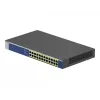 NETGEAR GS524PP hallitsematon Gigabit Ethernet (10/100/1000) Power over Ethernet (PoE) harmaa